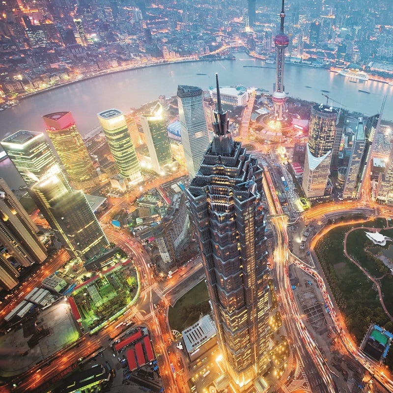 Guests of Grand Hyatt Shanghai enjoy the mesmerising vistas of Pudong and The Bund