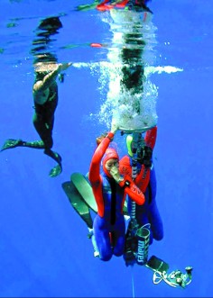 An increasing number of people are warming to the freedom of movement that comes with diving without heavy equipment.