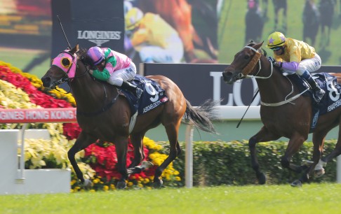 Flintshire leaves his rivals in his wake in winning the Hong Kong Vase.