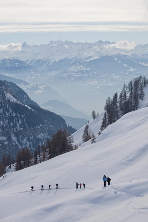 The SwisSkisafari challenges those who are seeking new adventures.