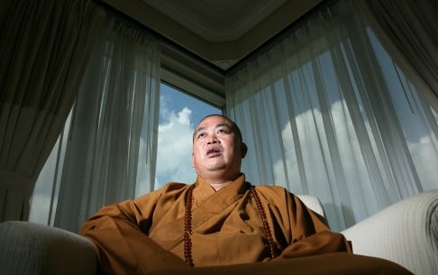 Abbot Shi Yongxin says Buddhist monks live the same austere life as in the past. Photo: Ricky Chung