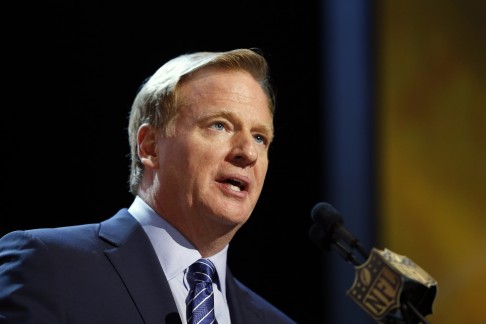 NFL commissioner Roger Goodell has been going from one controversy to another. Photo: AP