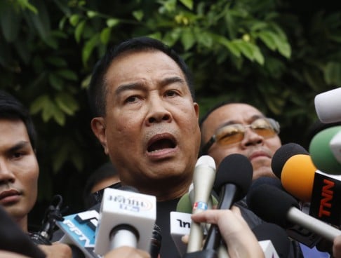 Thailand’s national police chief Somyot Pumpanmuang said he had not been informed of any fresh developments in Malaysia. Photo: AP