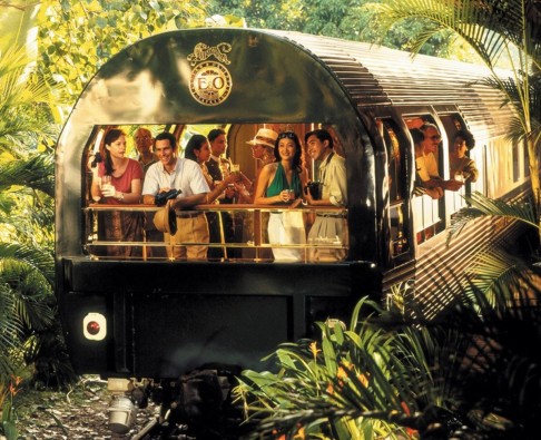 Travellers can catch amazing views on board Belmond's luxury trains.