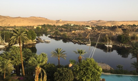 Aswan, in Egypt.