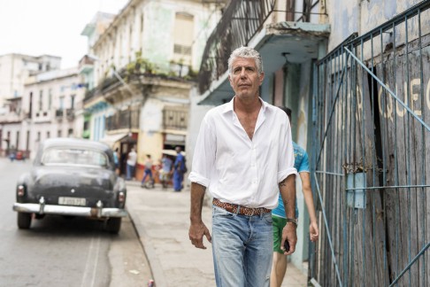 Anthony Bourdain visits Havana, Cuba in Parts Unknown. Photo: David Holloway